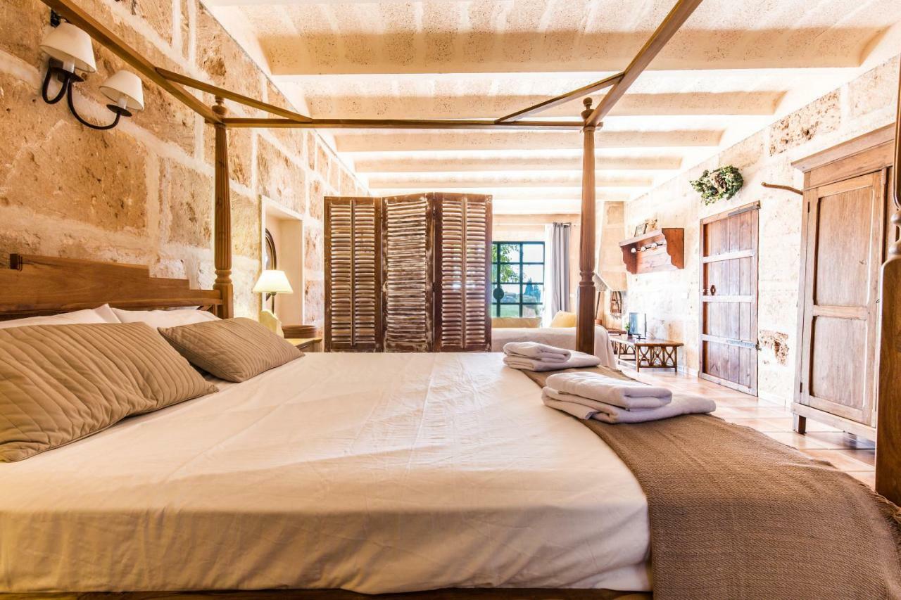 Finca Agroturismo Sa Cova Den Borino 坎波斯 外观 照片